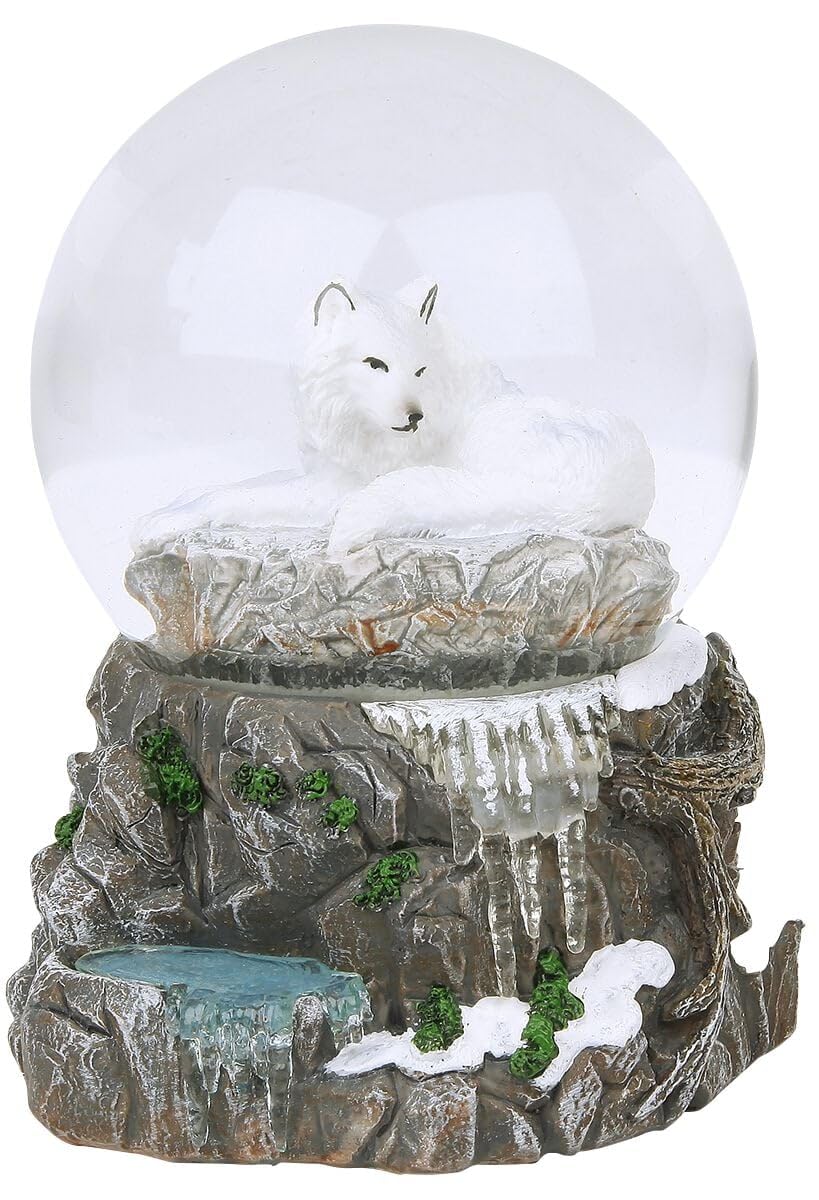 Amazon.com: Nemesis Now Guardian of The North Snow Globe,Grey (LP
